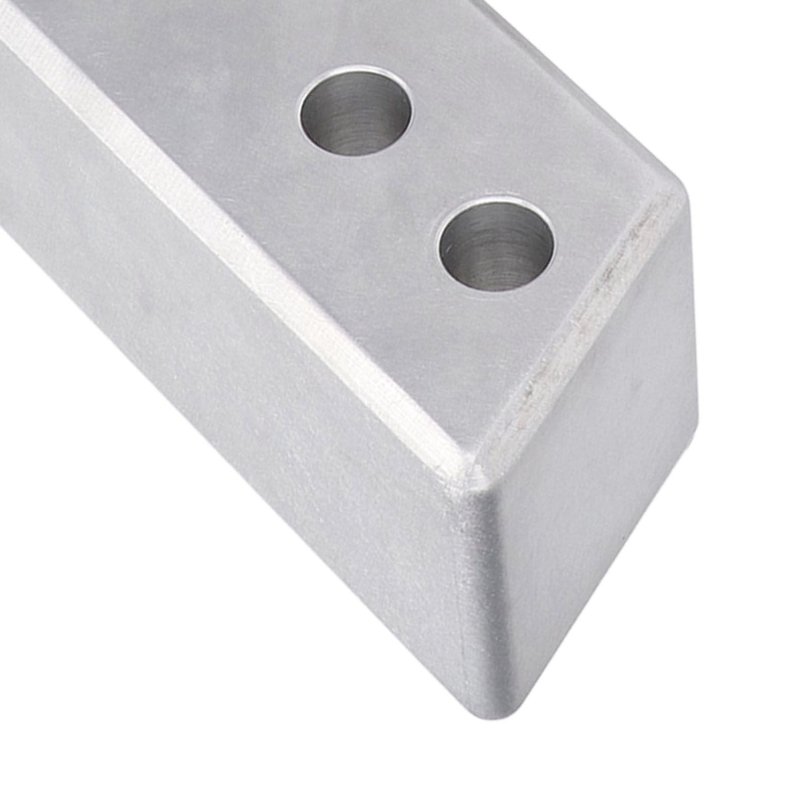 Fafeicy Aluminiowy Regulowany Zaczep Przyczepy z 6-calowym Wznoszeniem i Podnoszeniem, Podwójna Kula do Holowania Ciężarówek Typu SUV, z blokadą antykradzieżową, do Odbiorników 2-calowych