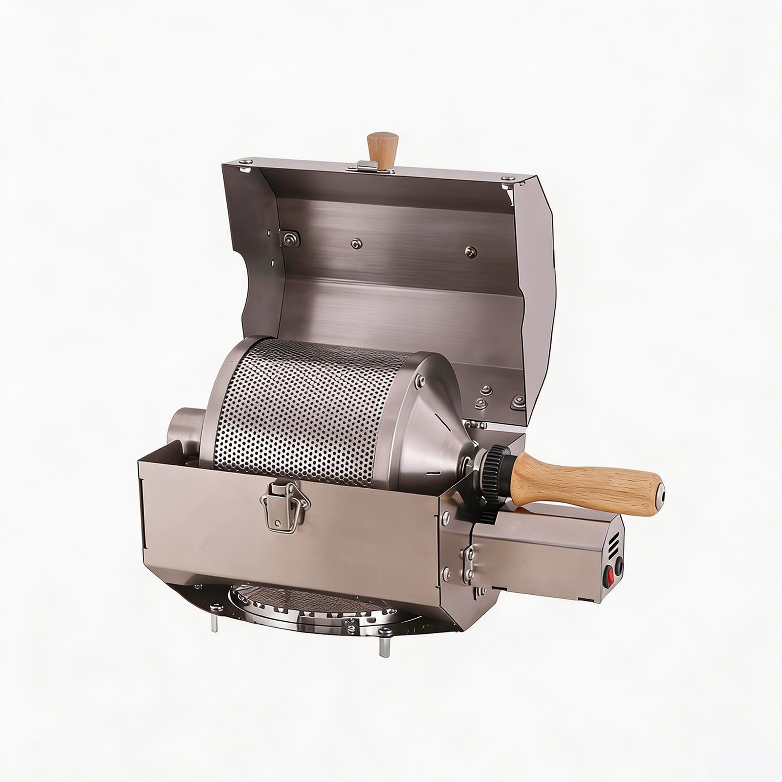 Torréfacteur de grains de café commercial tambour 100-500G électrique