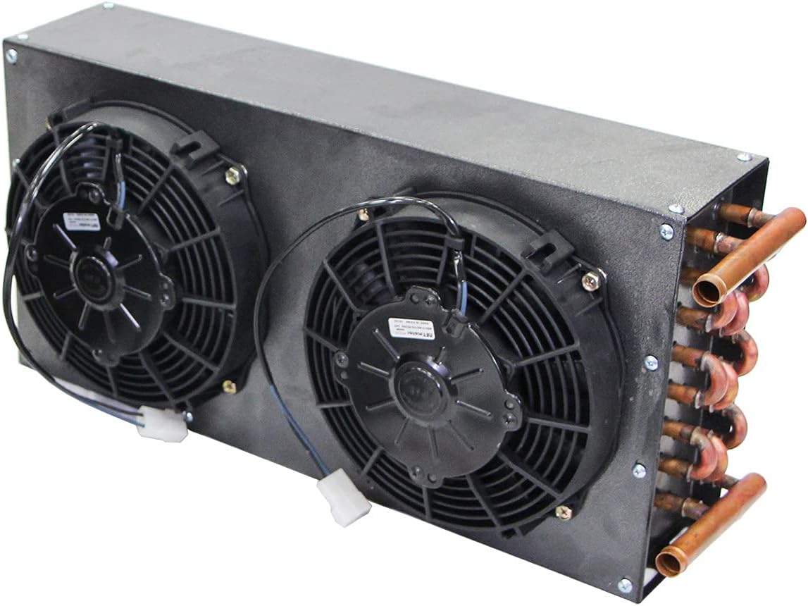 32,000 BTU 12 Volt Low Profile Universal Auxiliary Cab Heater Car, UTV, Truck, Van