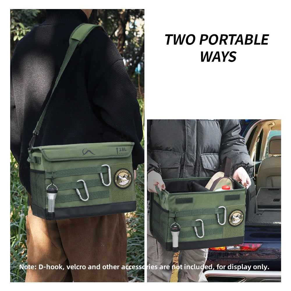 Amazon.com : PSKER 18L Camping Storage Bag, Multifunctional