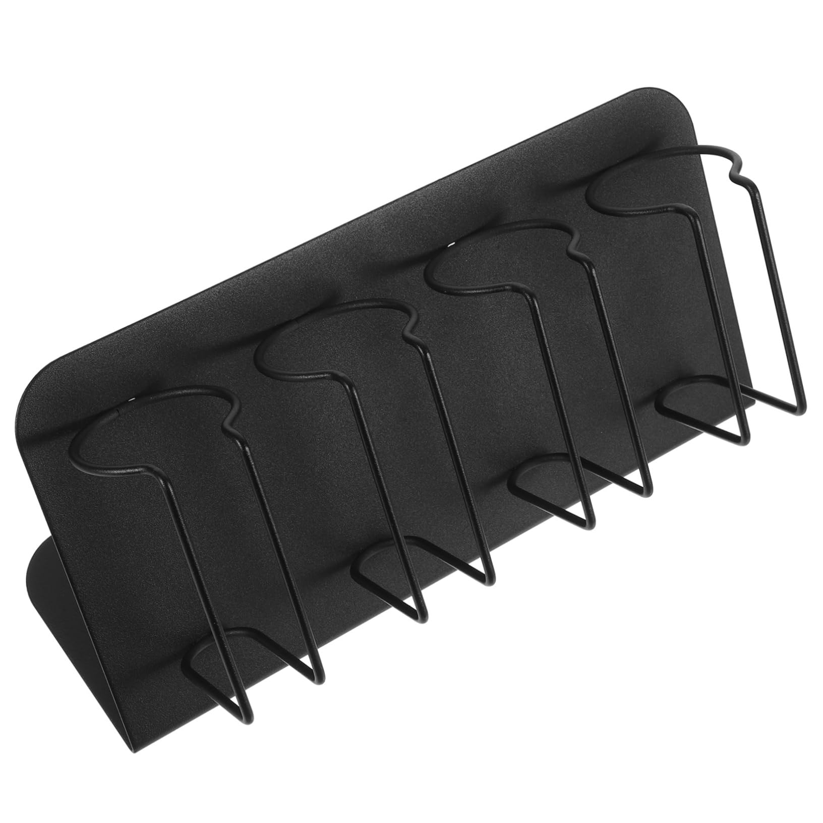 Soporte para Cortapelos y Secador de Pelo de Salón en Acero Inoxidable | Organizador de Pared, para Peluquería y Baño, Almacenamiento Seguro de Herramientas de Peinado