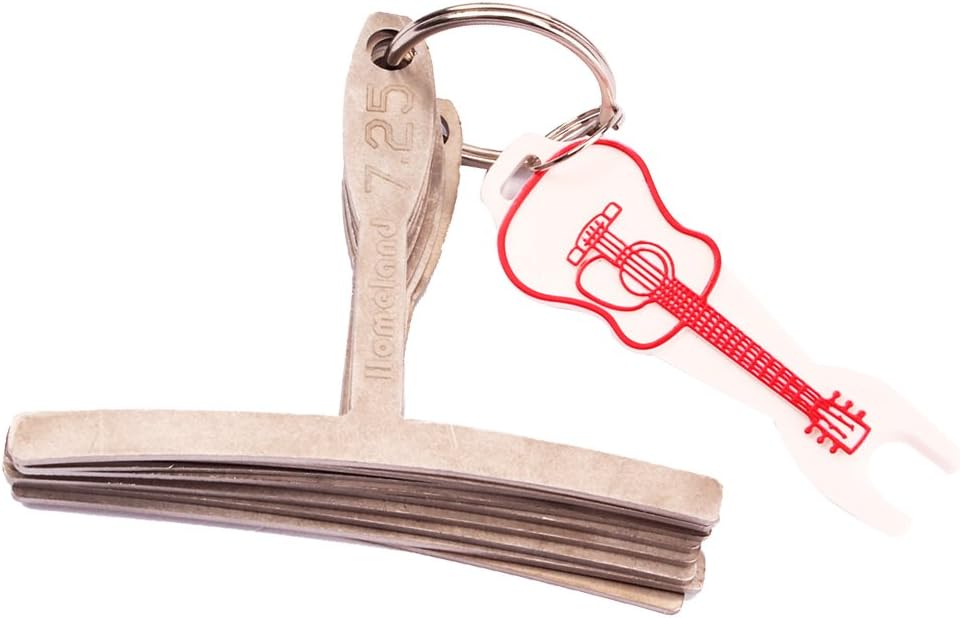 MagiDeal Stainless Steel Guitar Radius Gauges Set of 9 for Luthier Tools