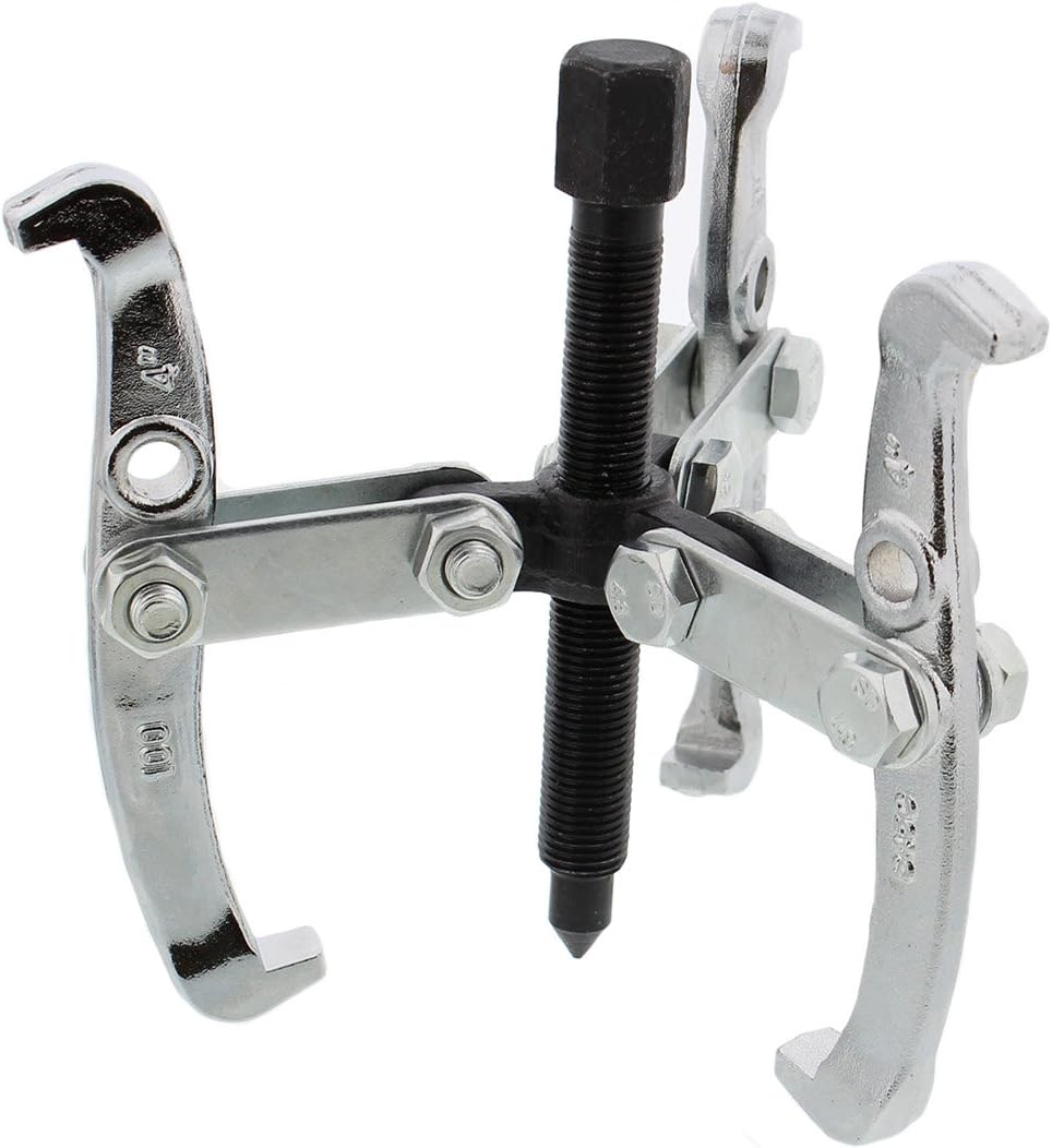Abn 4in 3-Jaw Gear Puller – Gear Removal Tool for Slide Gears, Pulley, and Flywheel