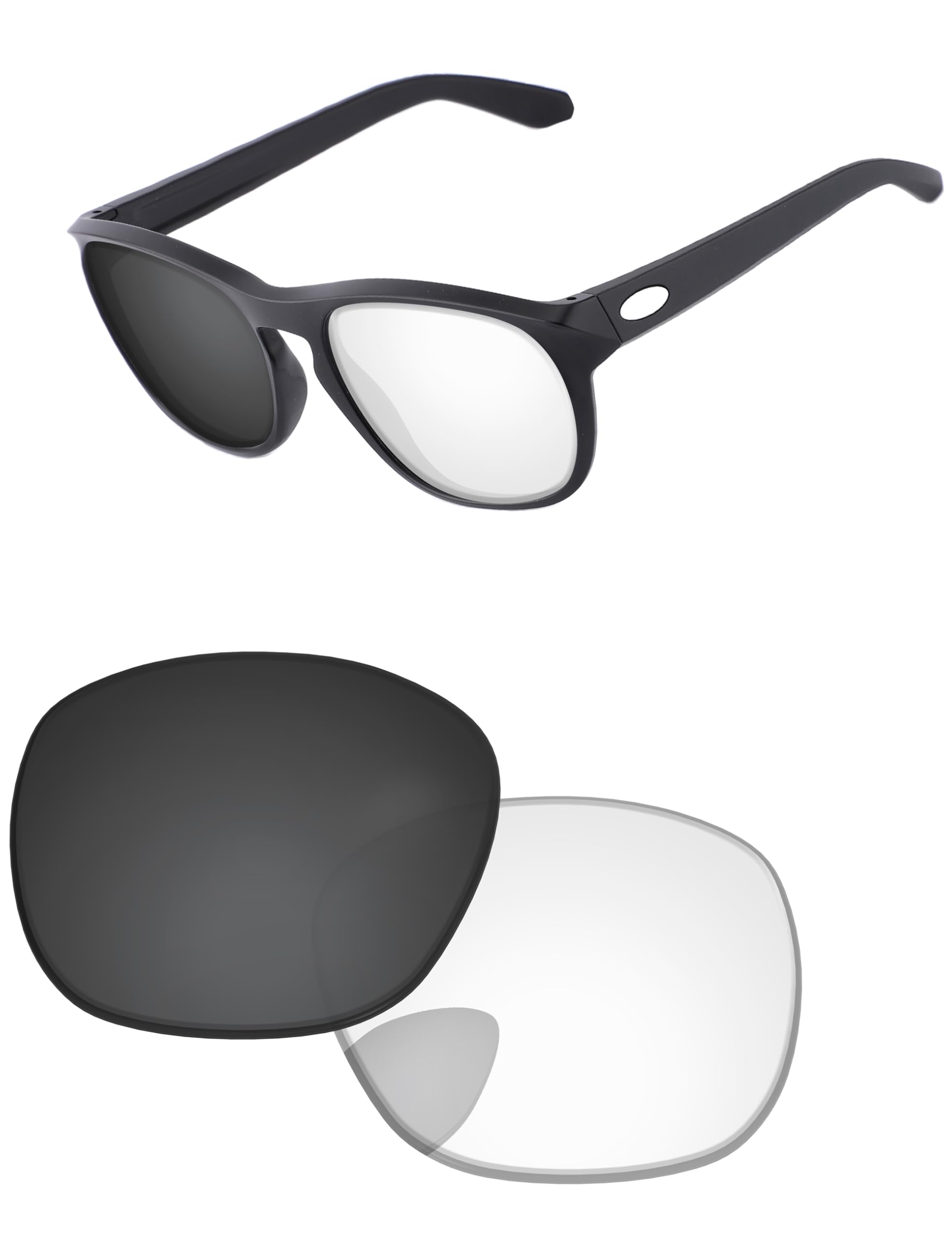 Replacement Lenses for Oakley Manorburn OO9479 56mm Sunglass - Precision Fit, UV Block &amp; Impact Resistant