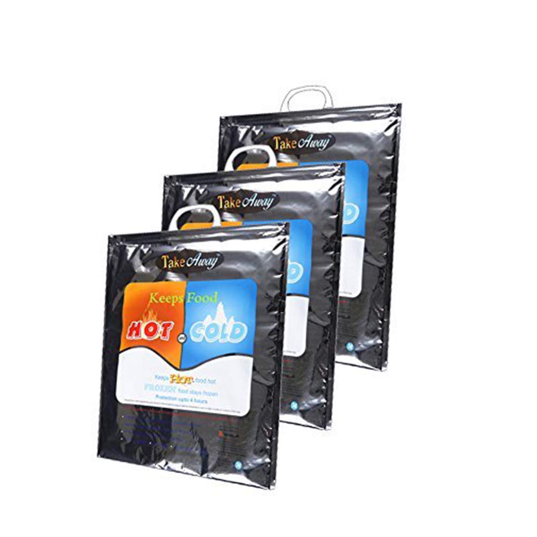 PrettyKrafts Hot and Cold Medium Bag for Food Storage, Reusable Thermal Bag Pack of 3 Aluminium Foil (3 Layer Protection, Size - 54 x 41 cm) Set of 3 (B091H92FZY) Amazon Price History, Amazon Price Tracker