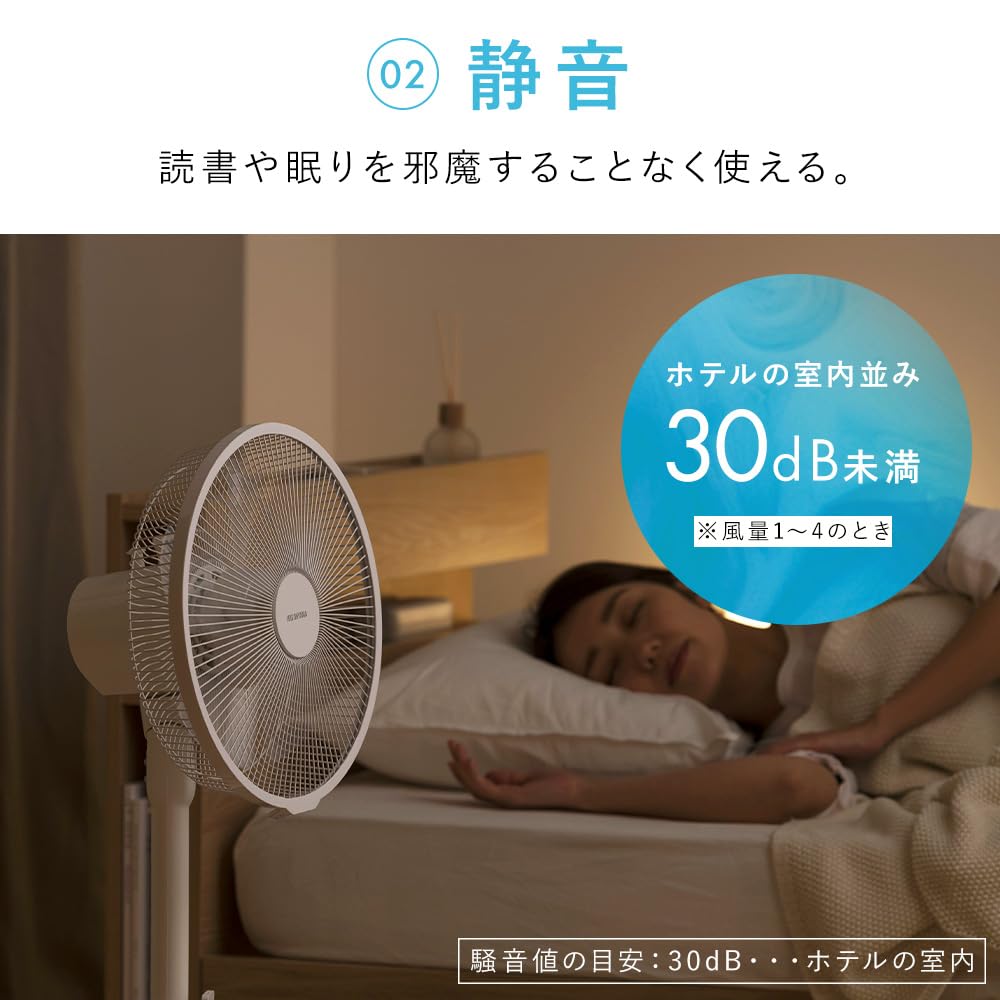 Amazon.co.jp: 【節電対策】 アイリスオーヤマ 扇風機 静音 DCモーター