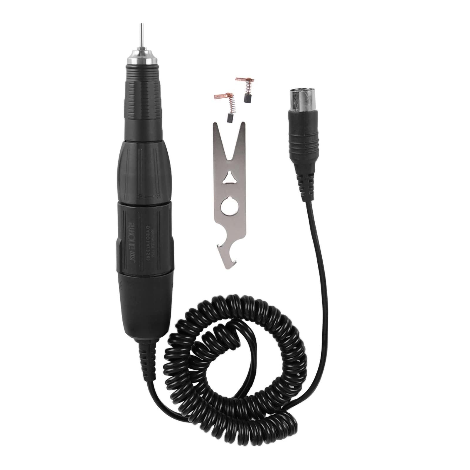 Nagelbohrer-Griff, Professionelles Nagelbohrer-Handstück 102L-2,35 Mm, Elektrische Nagelpoliermaschine, Schleifmaschine, 35.000 U/min, Tragbare Nagelbohrmaschine,