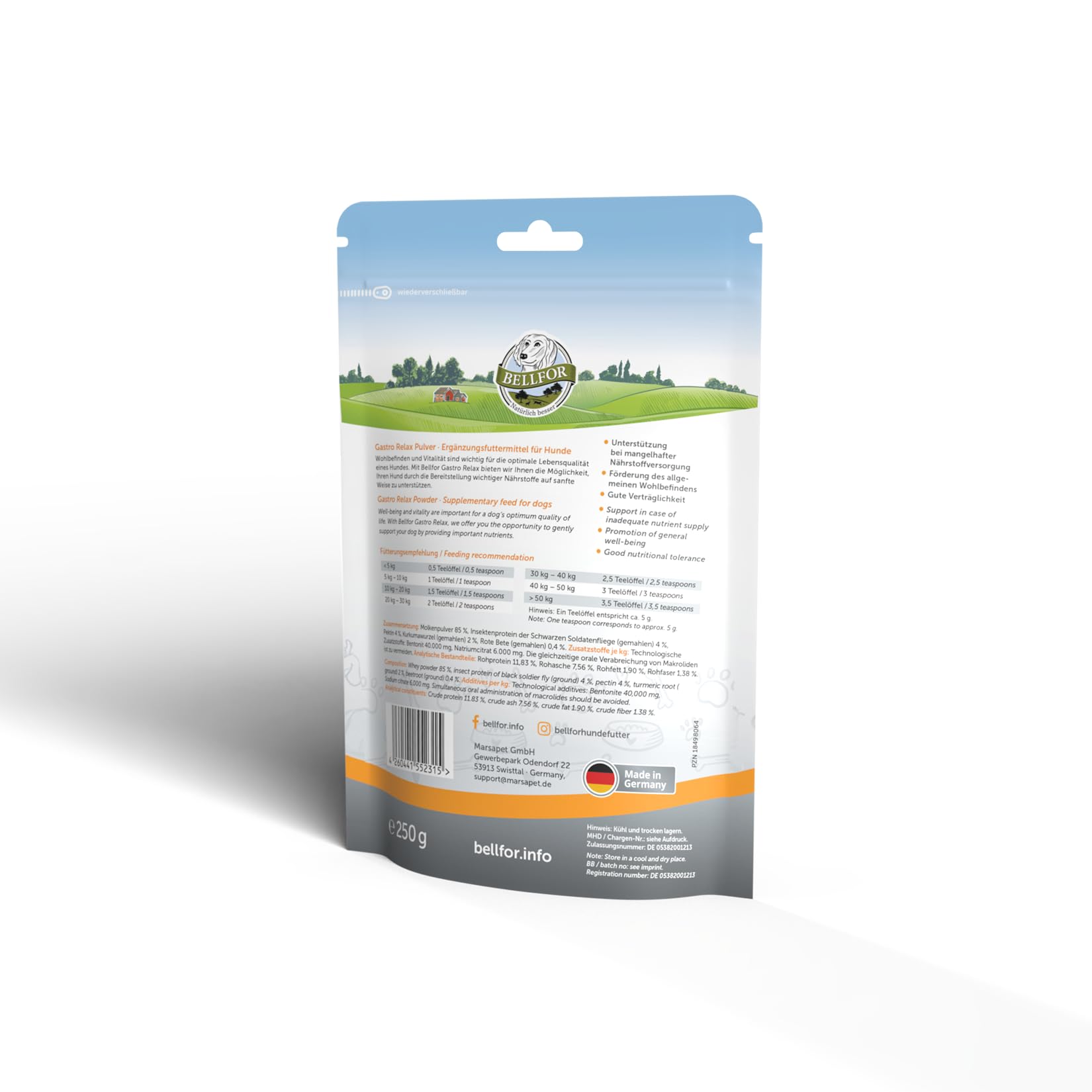Bellfor Gastro Relax Powder 250 g - Image 4