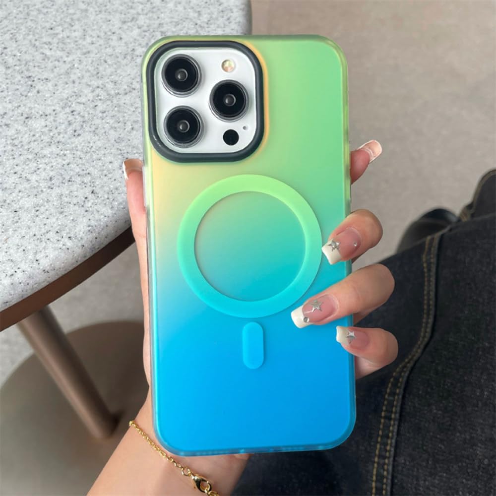 Coque de charge sans fil magnétique pour iPhone 14 Pro rigide