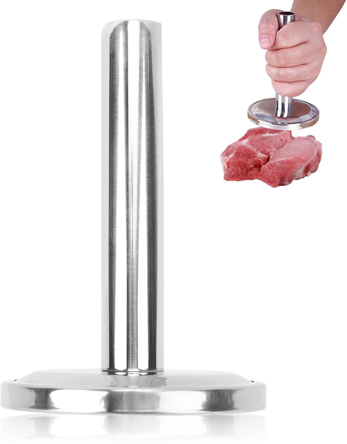 Martillo Ablandador de Carne de Acero Inoxidable 304