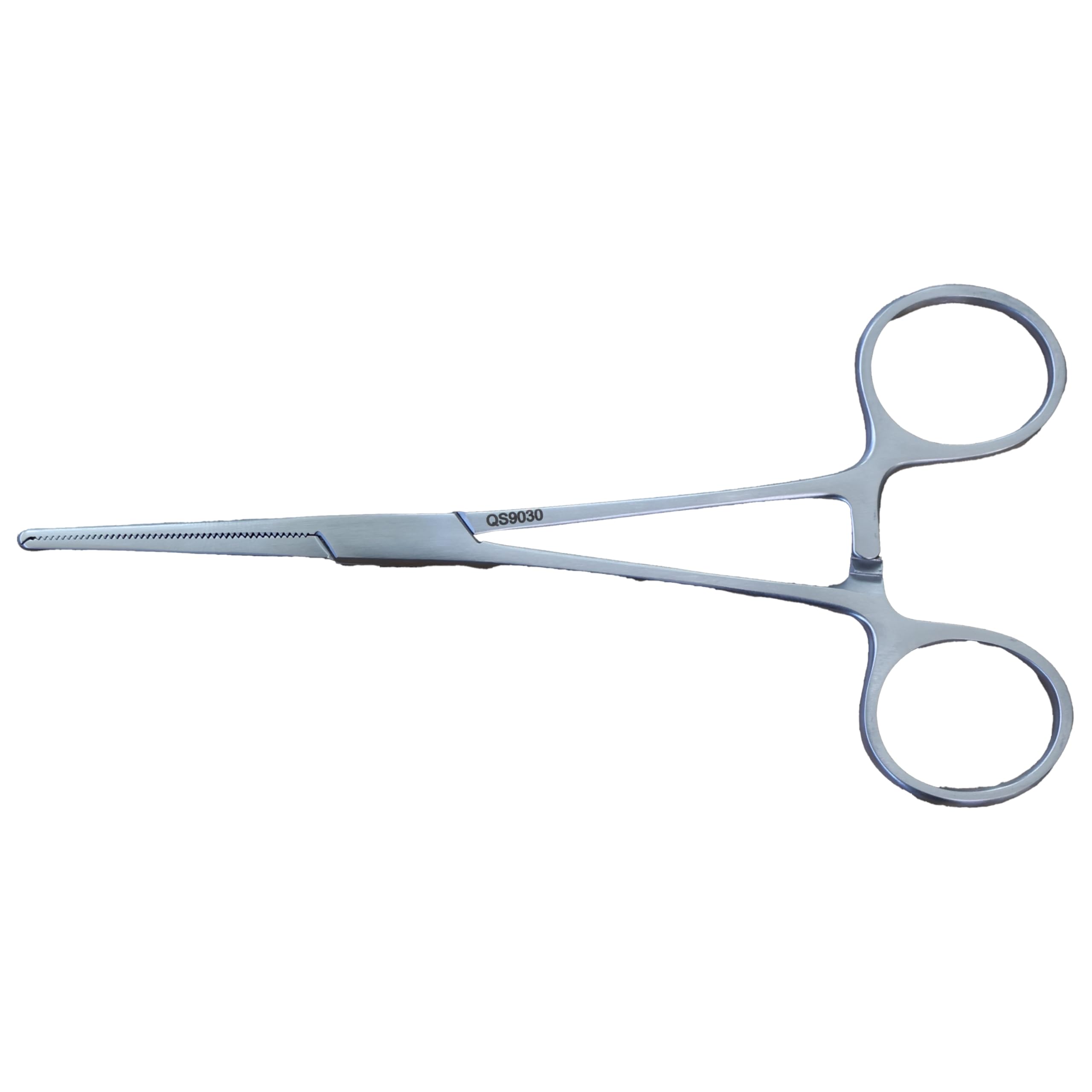 Generic Kocher Forceps; 1x2 Teeth; Straight Serrated Jaws, 5.5
