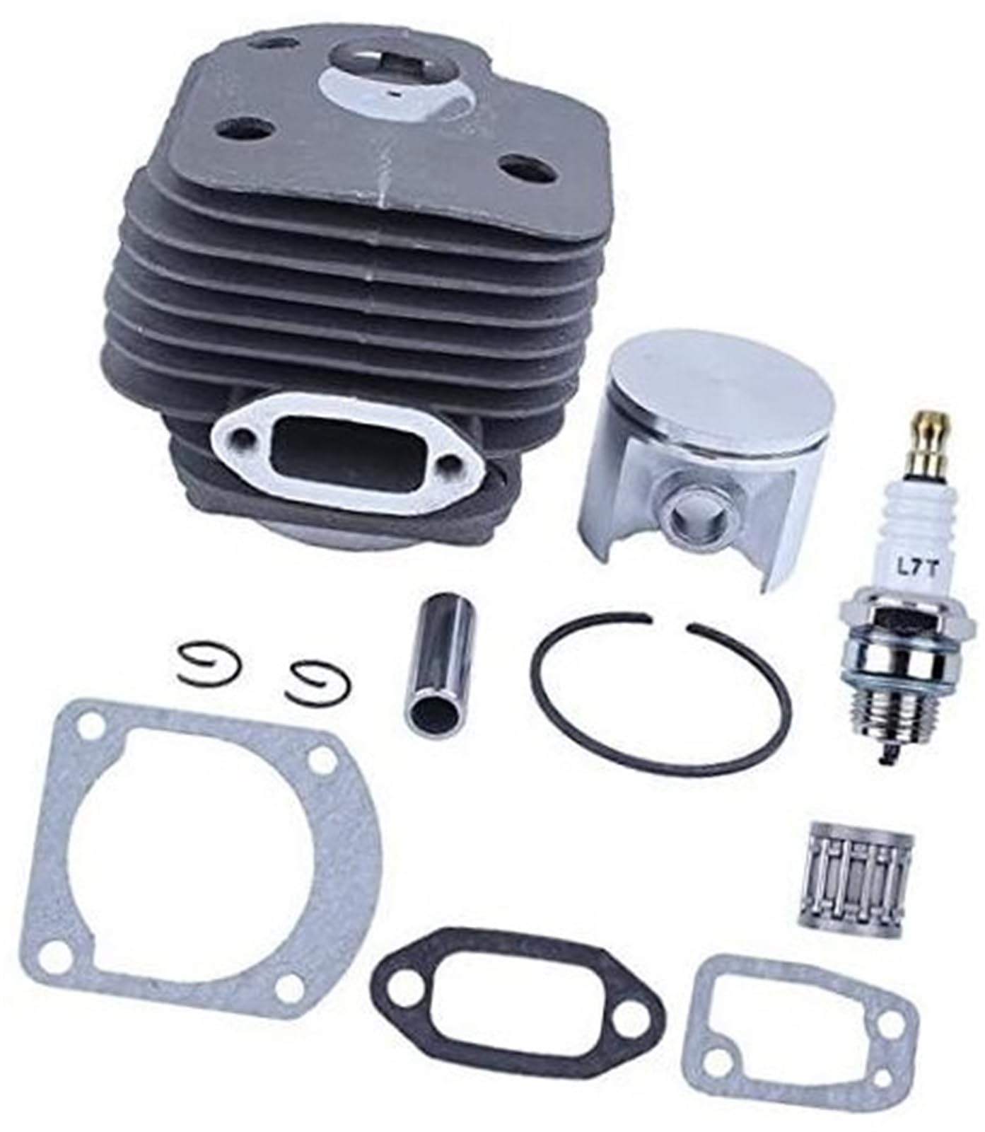 Kit guarnizione candela cuscinetto a rulli cilindro pistone 50MM, for Husqvarna, 268 268K 268XP parti motosega candela di accensione per macchine da giardino