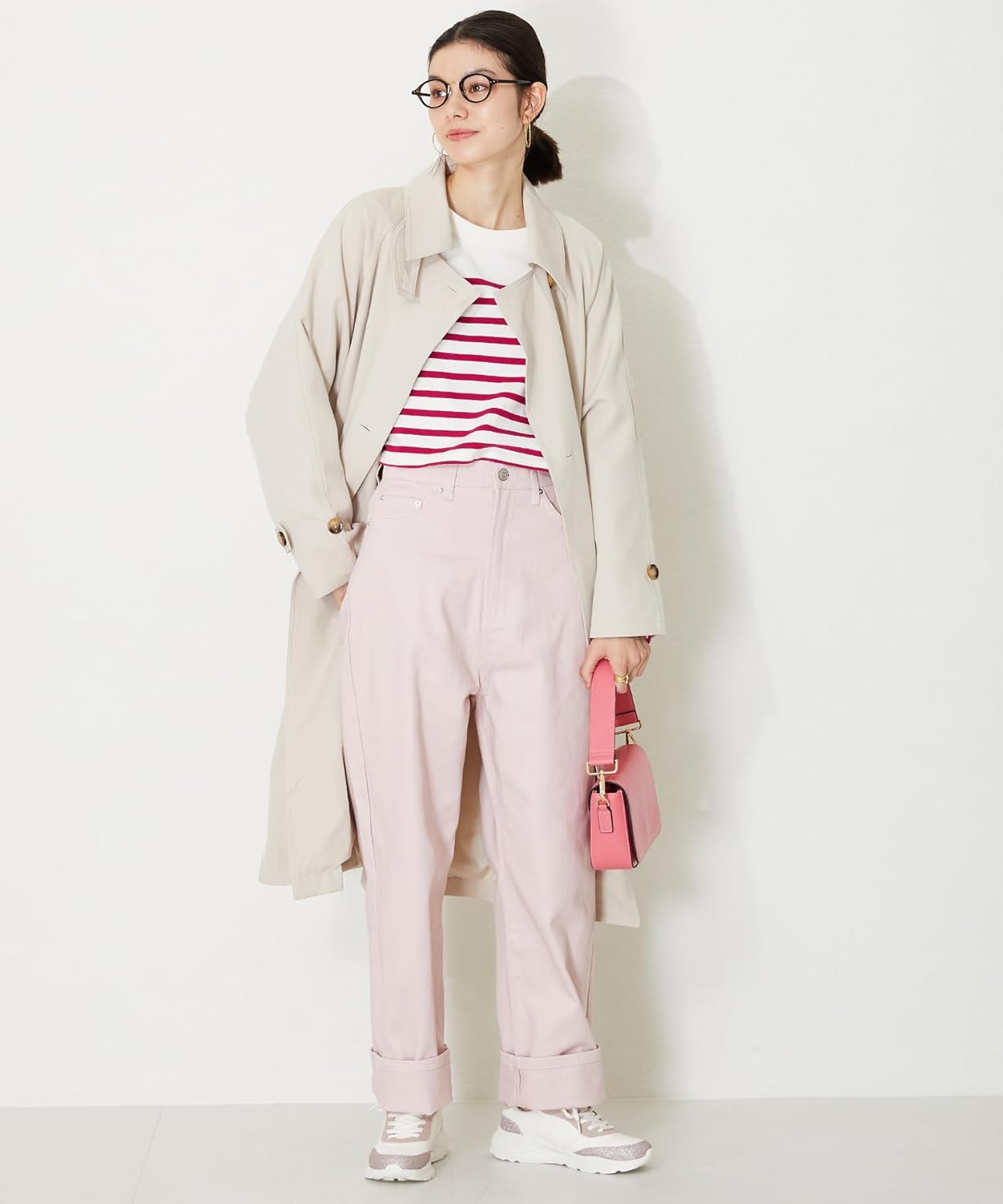 [オリエンタルトラフィック] スニーカー レディース 歩きやすい 疲れにくい スポーティー 厚底 カジュアル 大きいサイズ 小さいサイズ ベーシック オールシーズン OT3732