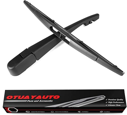 OTUAYAUTO Accesorios de limpiaparabrisas trasero - Juego de limpiaparabrisas trasero de repuesto para Jeep Wrangler 2018-2021, OEM # 68362097AA