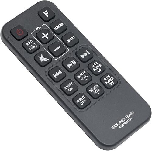 Miniatura 3 de ALLIMITY AKB74815331 - Control remoto de repuesto compatible con barra de sonido inalámbrica LG Sistema de audio para el hogar SH4 SPH5B-W SH4D SH3K