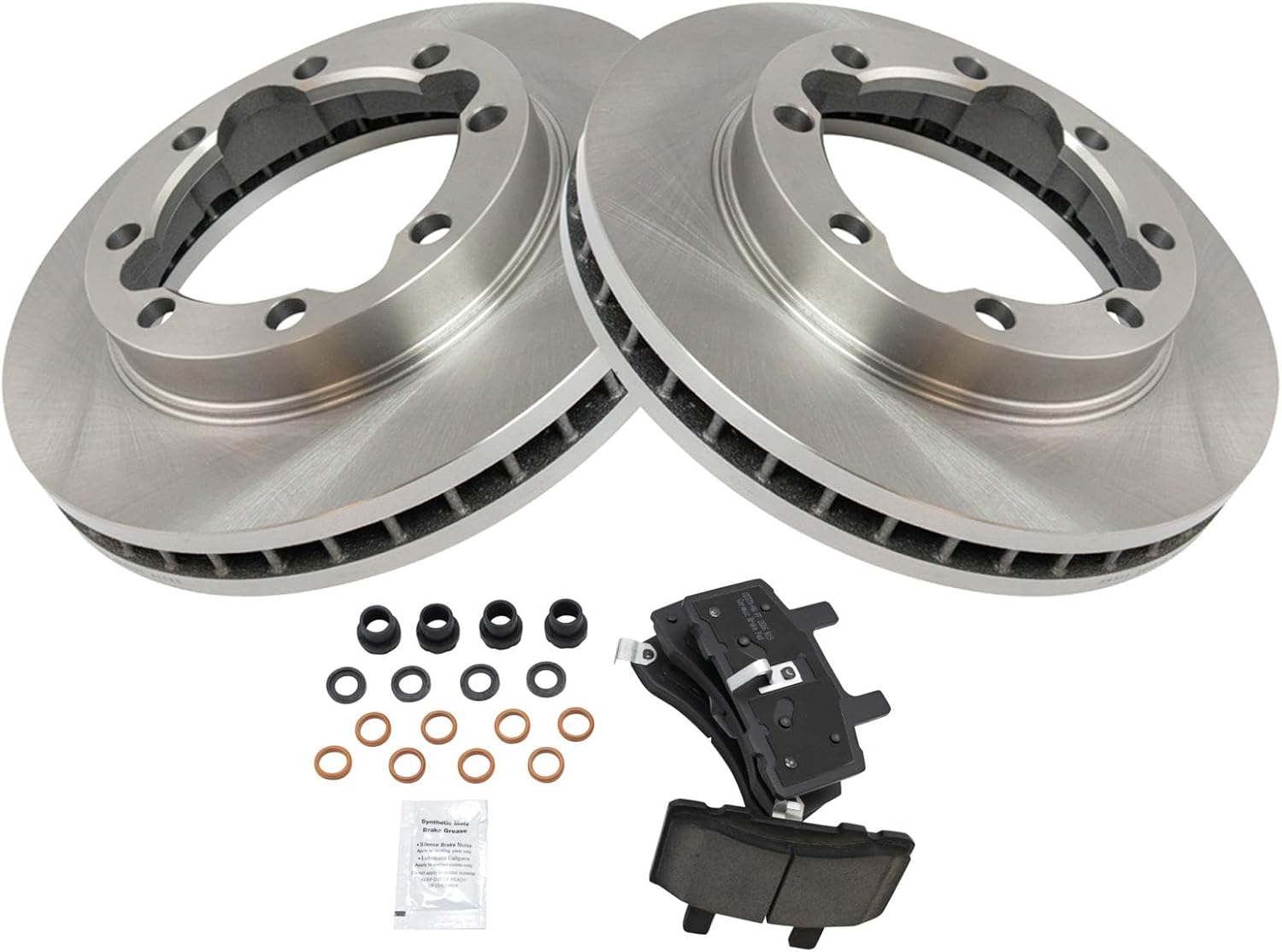 Front Brake Pad & Rotor Kit for GM/Dodge pickups
