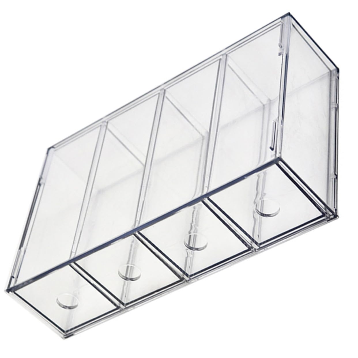 SOIMISS Organizzatore Trucco Acrilico Trasparente Scomparti Impilabile Porta Cosmetici e Gioielli per Bagno e Camera da Letto Organizer Bellezza Multifunzionale per Makeup e Accessori