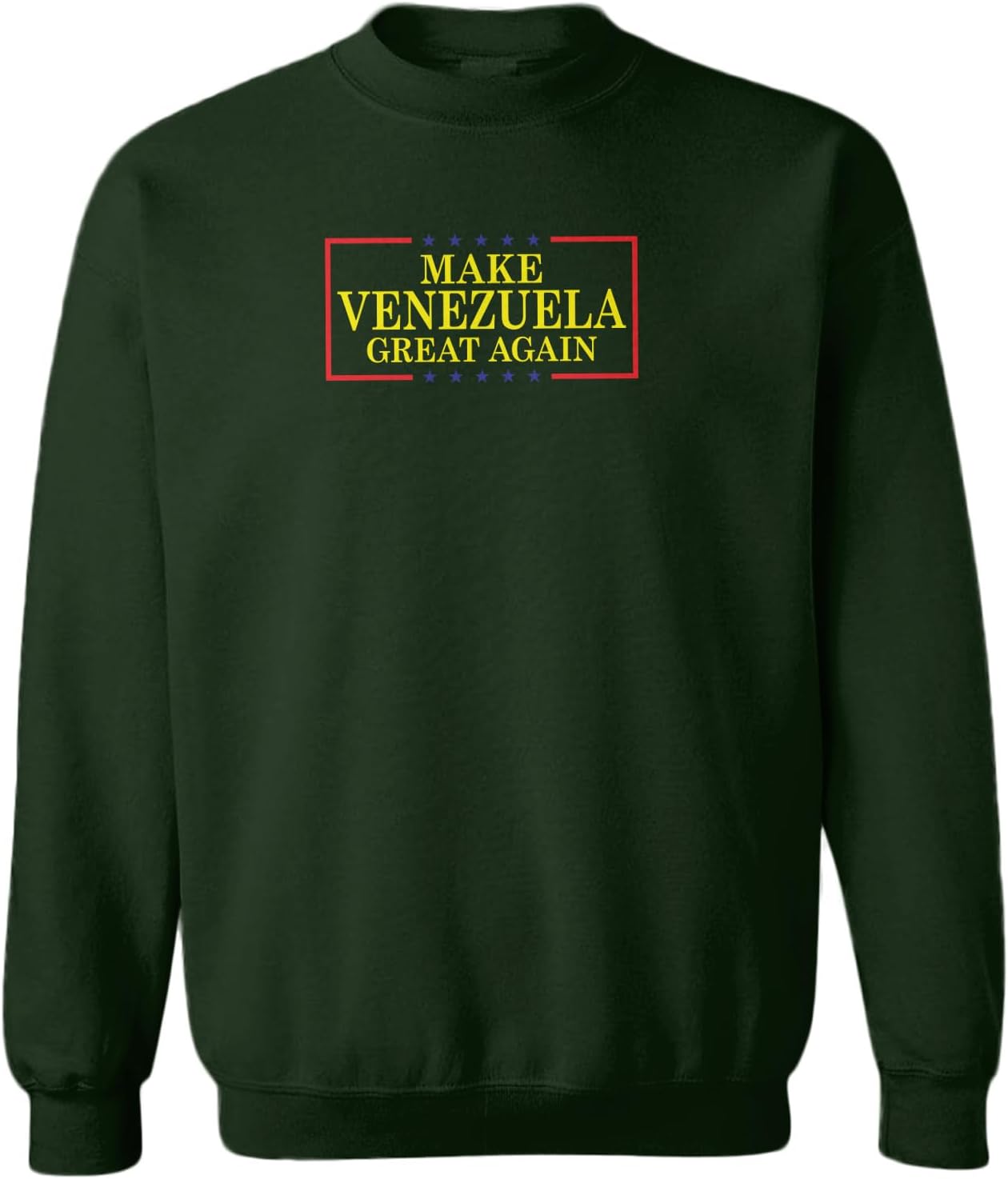 Haase Unlimited Make Venezuela Great Again - Political Toddler Fleece Crewneck Sweater