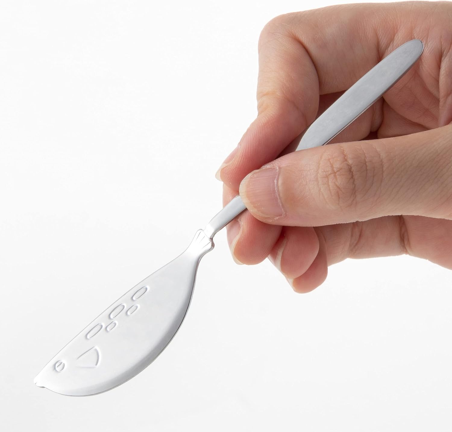Nagao Petite Marine Stainless Steel Cutlery Puffer Butter Knife, Set of 12, Made in Japan