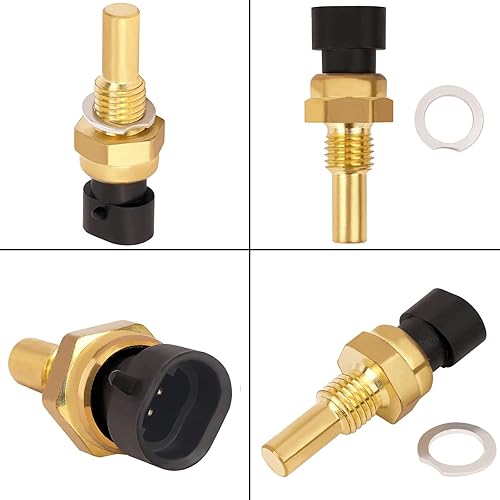 Miniatura 7 de Road Passion Water Temperature Sensor 213-4514 213-4333 Temp Switch Compatible with Daewoo Lanos 1.6L 1999-2000 Daewoo Leganza 2.2L 2002 Daewoo