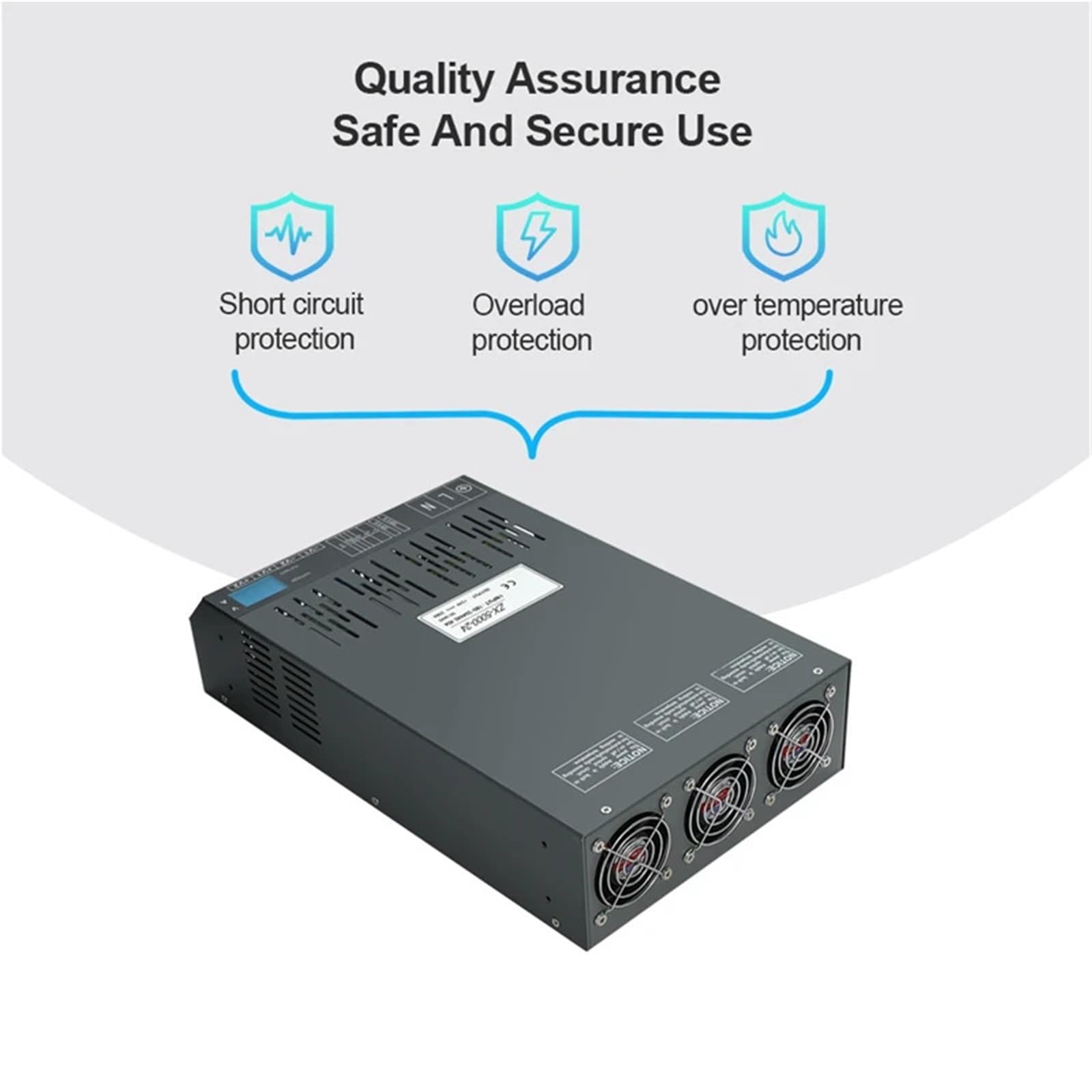 Amazon.co.jp: 5000Wスイッチング電源ディスプレイ画面3セット冷却