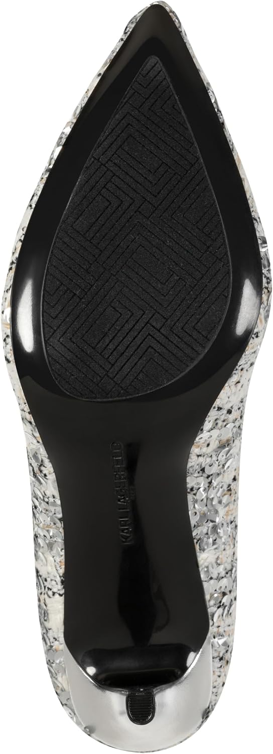 Karl Lagerfeld Womens Royale Pointed Toe Dress Pump - Image 4