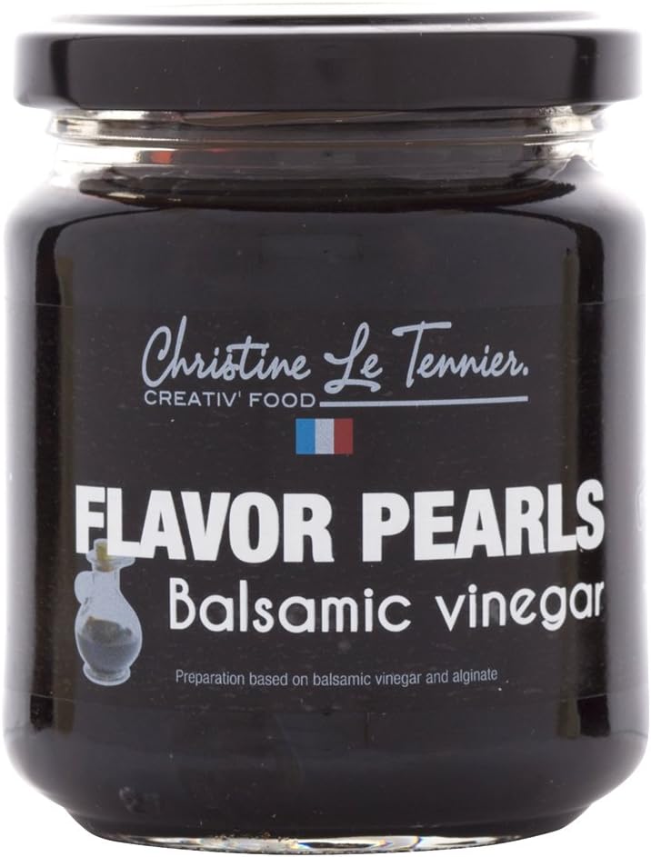 Christine Le Tennier Balsamic Vinegar Flavor Pearls, 7oz Jar
