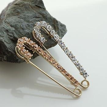 Amazon | [ジュエルボックス] JewelVOX ブローチ スワロフスキー