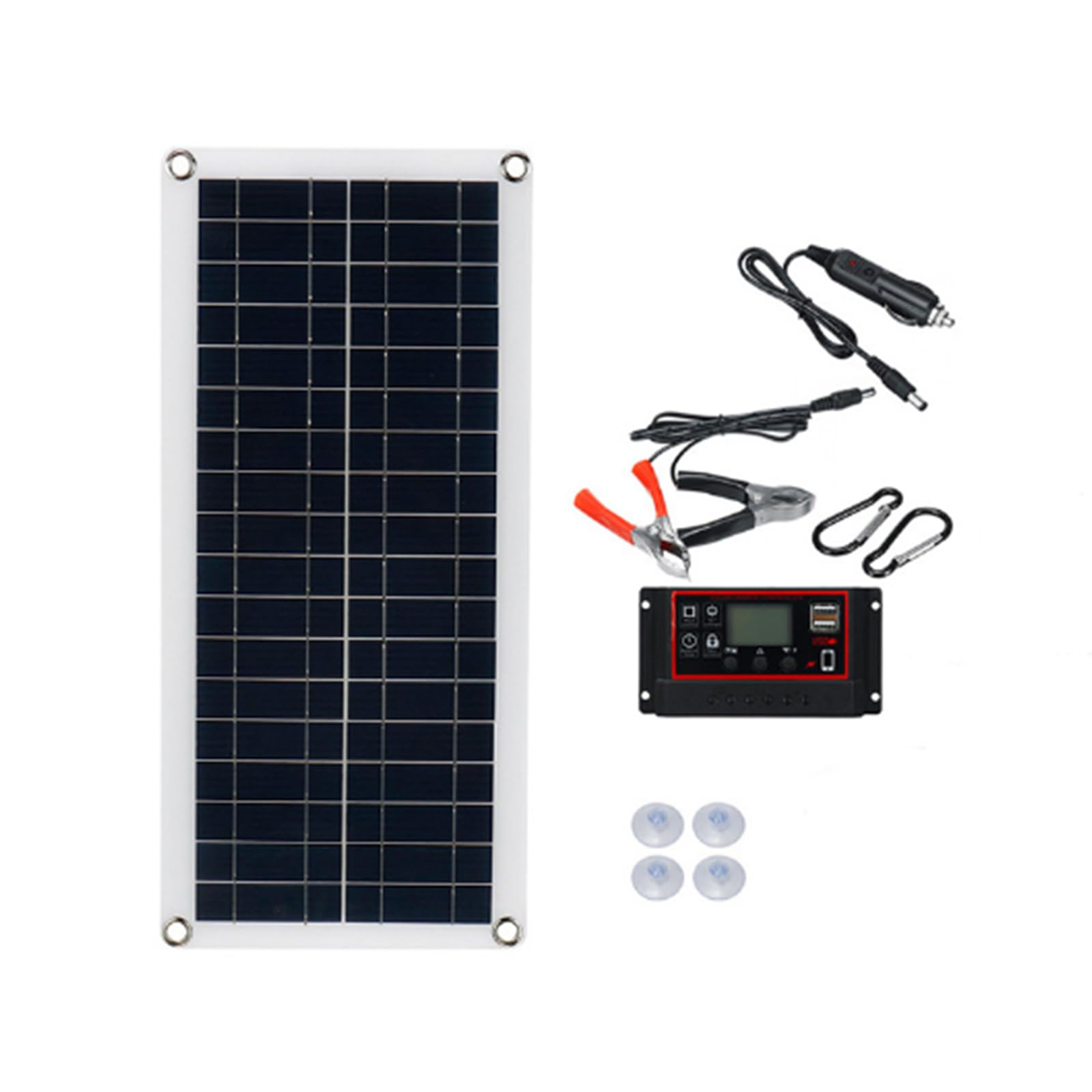 Amazon.co.jp: HENGJINGTR 4PCS 1000W の太陽電池パネルのキット 18V