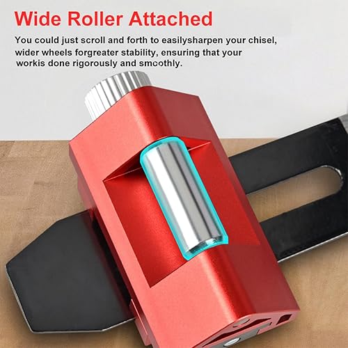 Miniatura 5 de Guía de afilado para cinceles y planos, plantilla de afilado de cincel ajustable, herramienta de afilado de cuchillos de ángulo fijo, hoja de