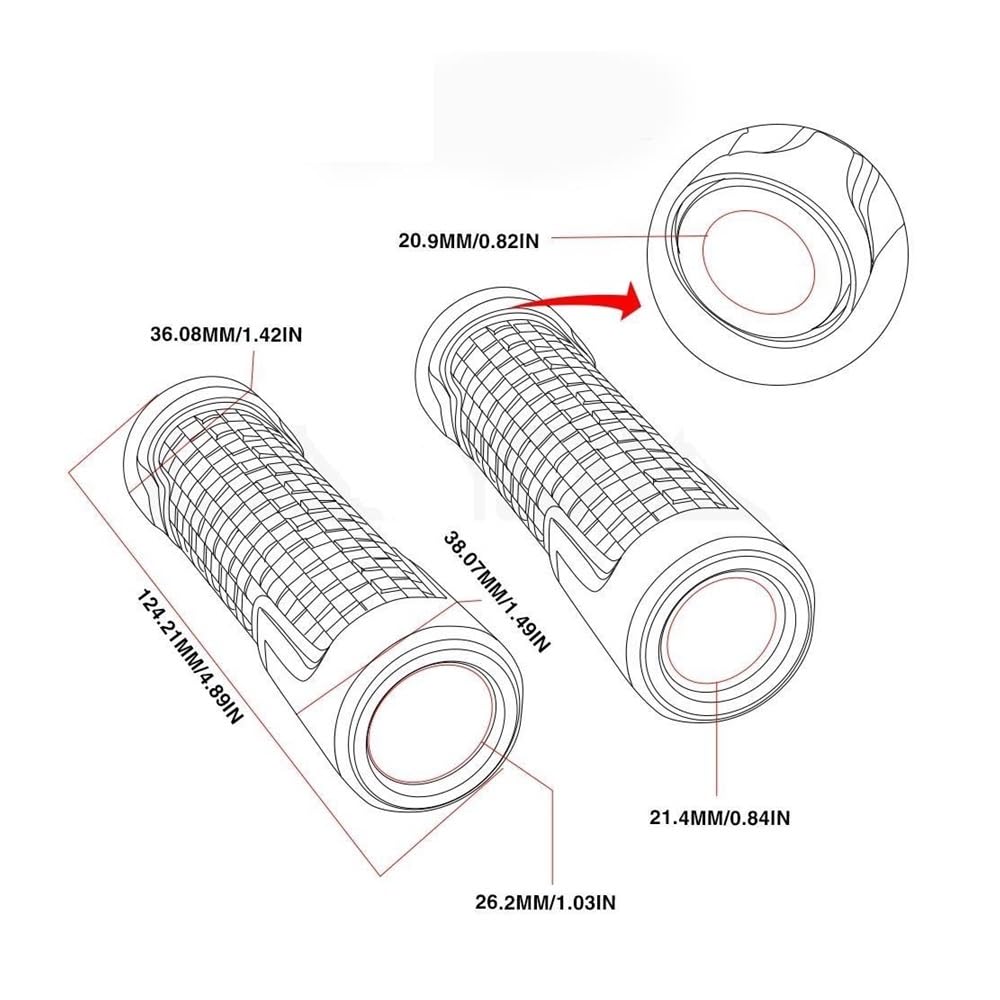 CNC Manubrio In Gomma Gel Manopole A Mano Freno PER Hon&da SILVER WING 600 2001 2002 2003 2004 2005 2014 Maniglia Bar Grip Ends Manopole manubrio