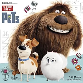The Secret Life of Pets Mini Wall Calendar (2018)