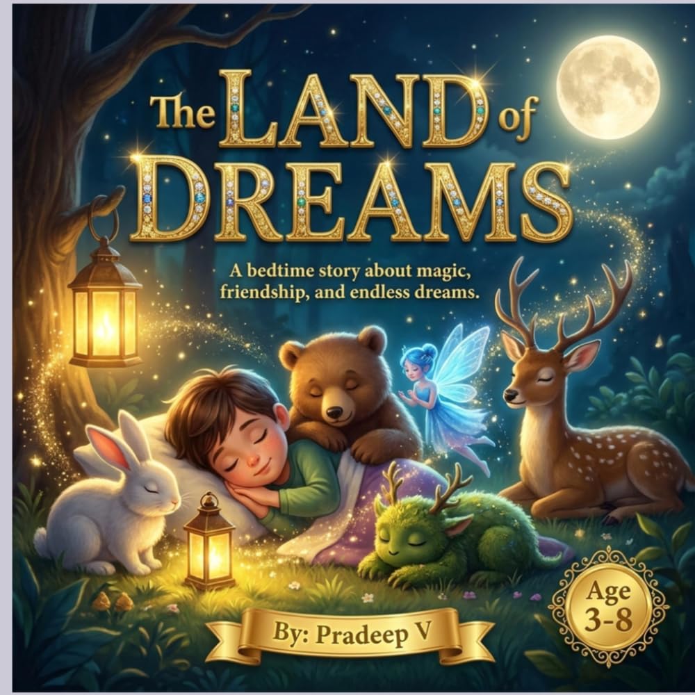 The Land of Dreams: A Bedtime Story About Magic, Friendship, and Endless Dreams