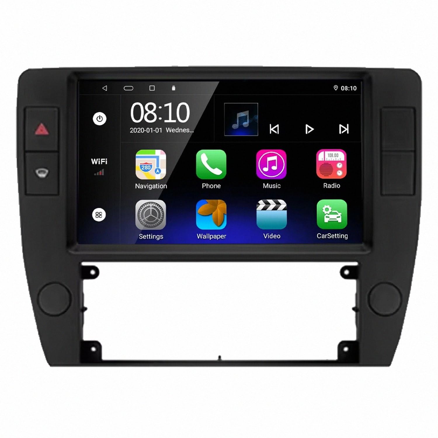 Pantalla de coche con Carplay inalámbrico, Android Auto y Bluetooth para Passat B5 8