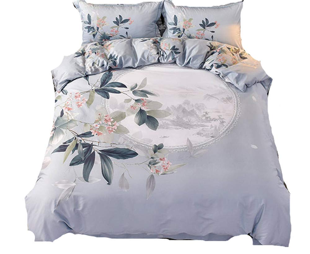 Parure de lit 4 pièces en coton doux pour des nuits cocooning en toute saison