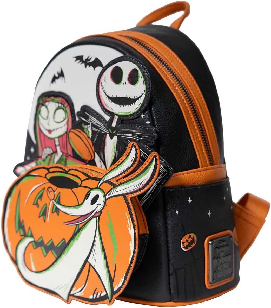 Disney 100 Nightmare Before Christmas Glow-in-The-Dark Mini Backpack