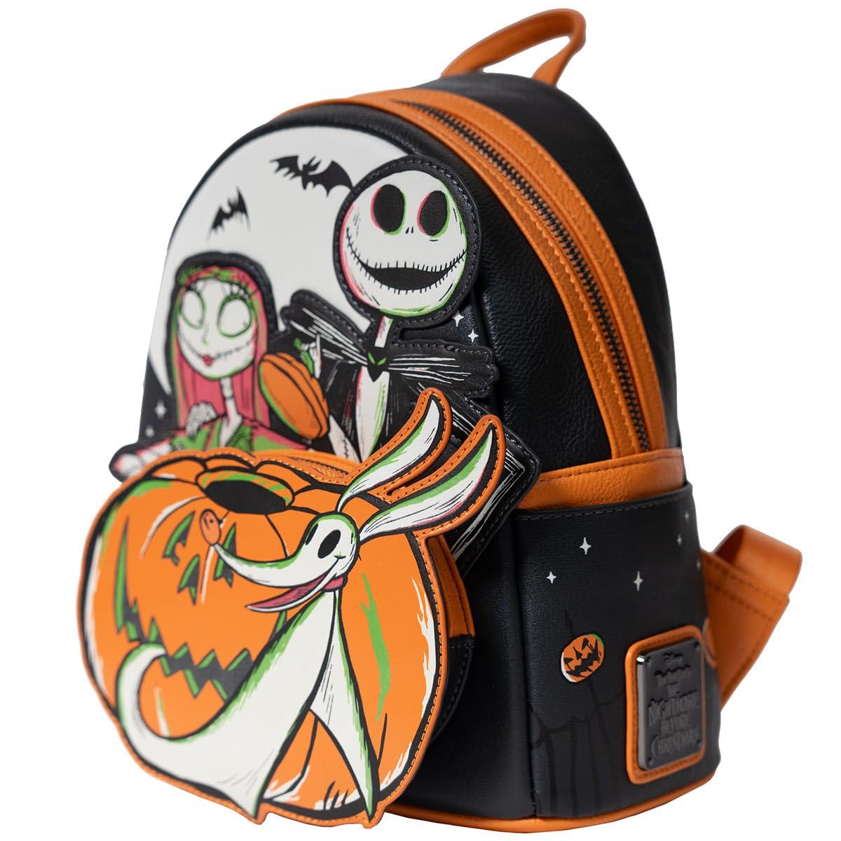 PRE LOVED - LASR x Loungefly Jack Skellington Backpack BAG100 Loungefly Disney The Nightmare Before Christmas Jack  main image 3