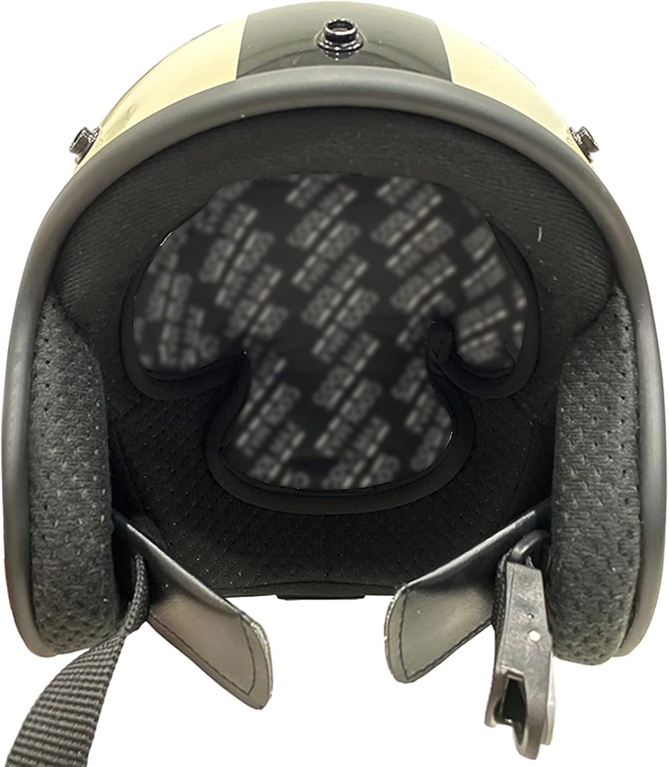 Fodera per casco moto, Fodera per casco traspirante anti-sudore, Assorbe il sudore gocciolante, Imbottitura interna per riutilizzabile e lavabile