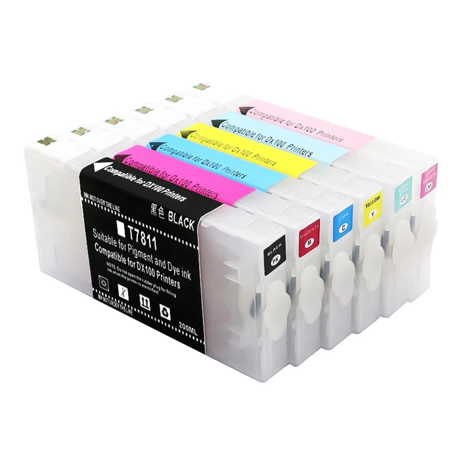 Cartuccia d'inchiostro vuota T7811-T7816, compatibile con Fuji