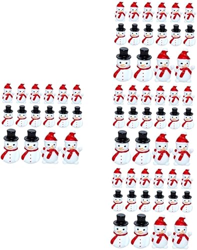 80 piezas de calcetines de decoración pequeños D para fiestas de manualidades con muñeco de nieve surtido de hadas, decoración de colores,