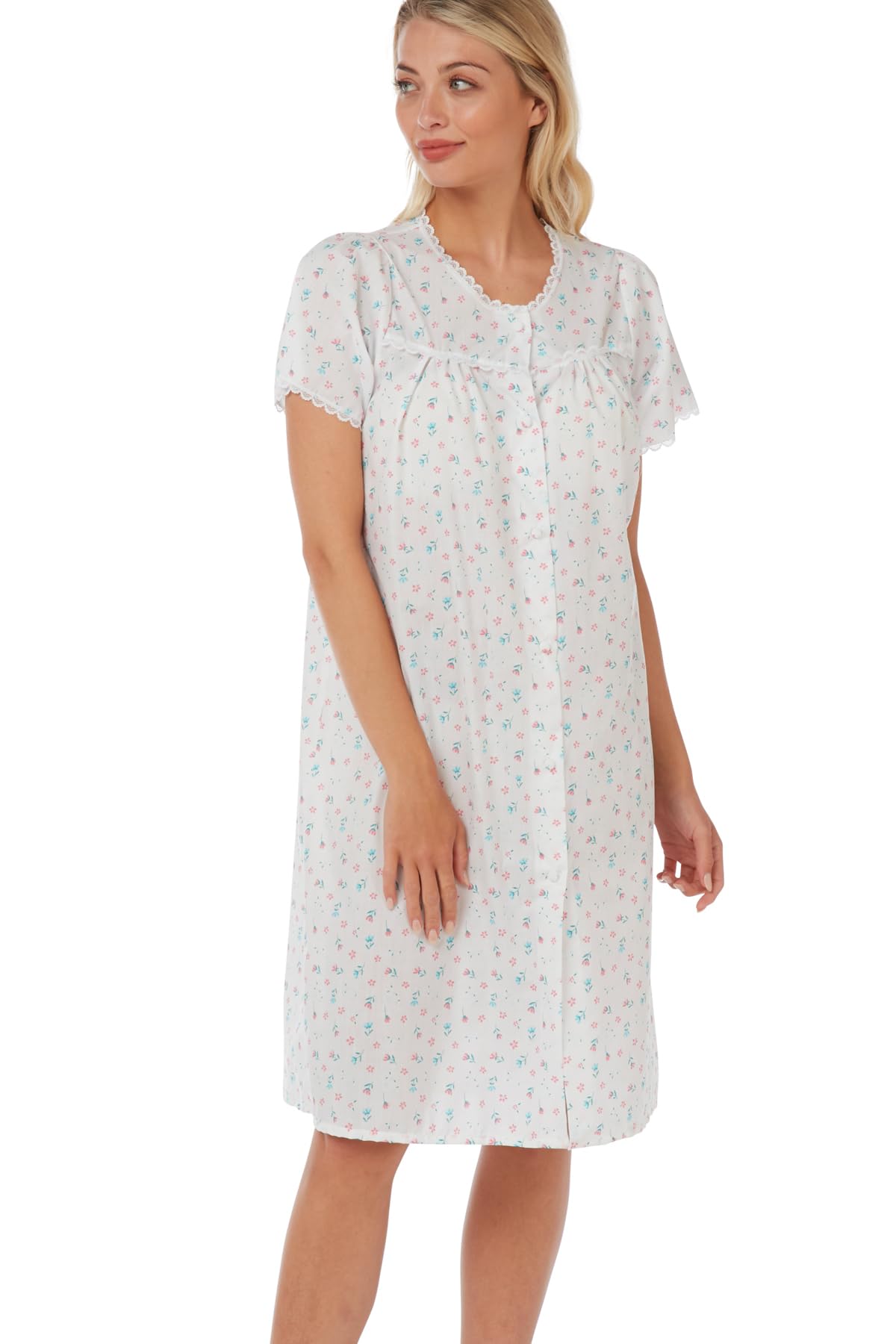 Marlon Women's Pink Layla Nightie, 28-30