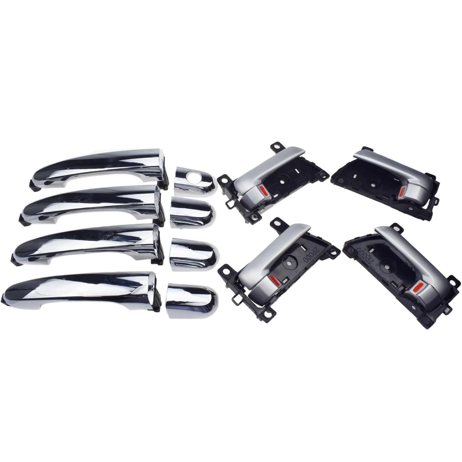Glymzoi Car Exterior Door Handles Car Exterior Door Handle for Kia for Sorento 2.4L 3.5L 2011-2015 Outside Sliding Outer