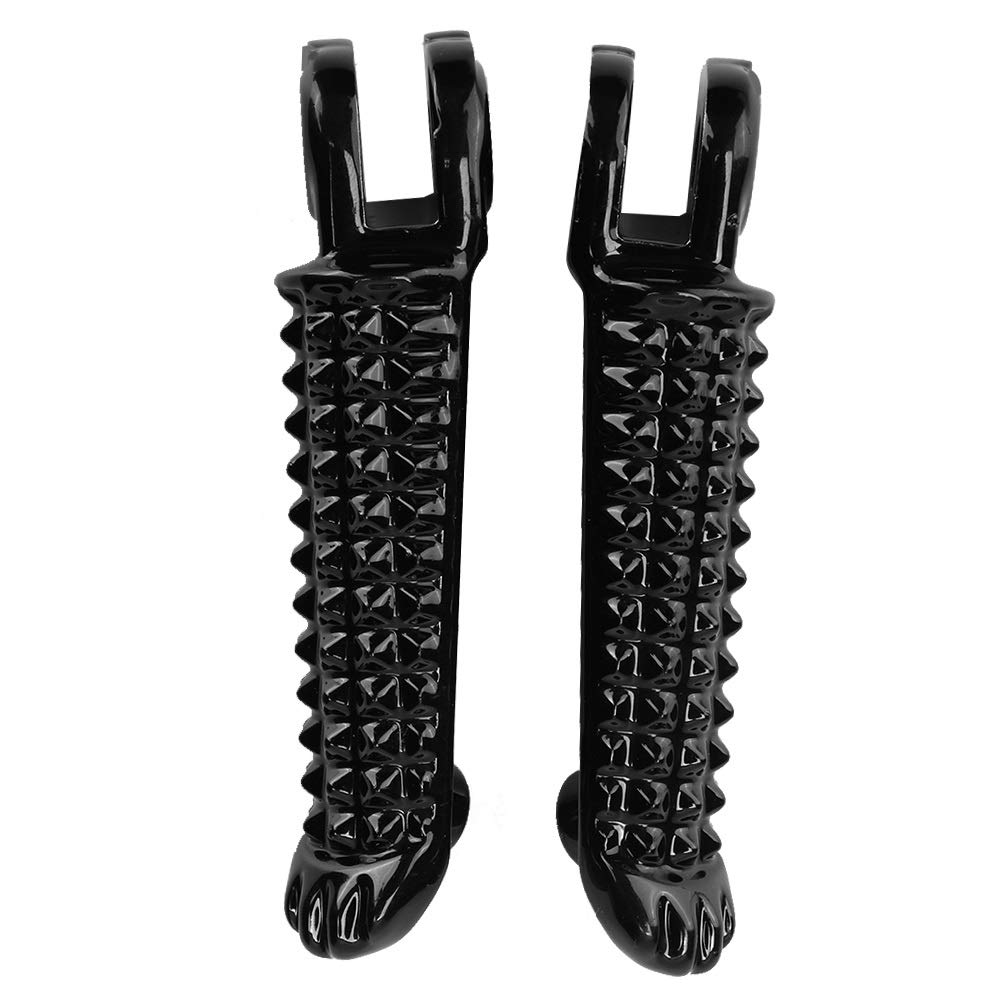 KSTE Alluminio Compatible with Moto Anteriore Pedane Fits Pedale di Ricambio Compatible with YZF R1 R6 R6S