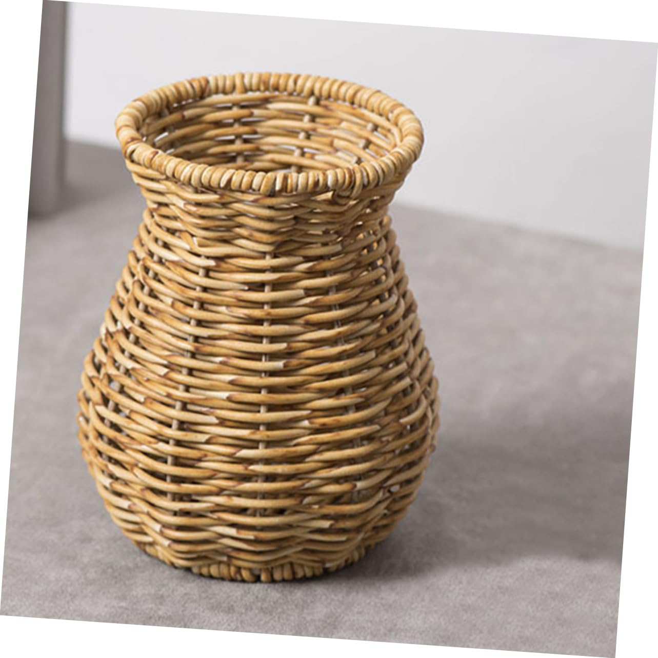 Cabilock 4 Pz vaso arredamento Casa rattan Ornamentale Decorativo bottiglia di fiori oggetti di scena per di matrimonio porta fiori secchi decorazione della tavola ferro