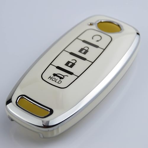 Miniatura 3 de Funda protectora para llavero inteligente de TPU para Nissan Rogue SL Ariya FWD Pathfinder X-Trail Sentra Murano Kicks 2023 2024 2025 285E3-7LA6A