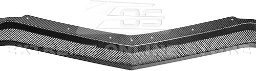 Miniatura 9 de Repuesto para Chevrolet Corvette C8 2020 | GM Z51 Style 1 pieza diseño de fibra de carbono parachoques delantero inferior divisor de labio inferior
