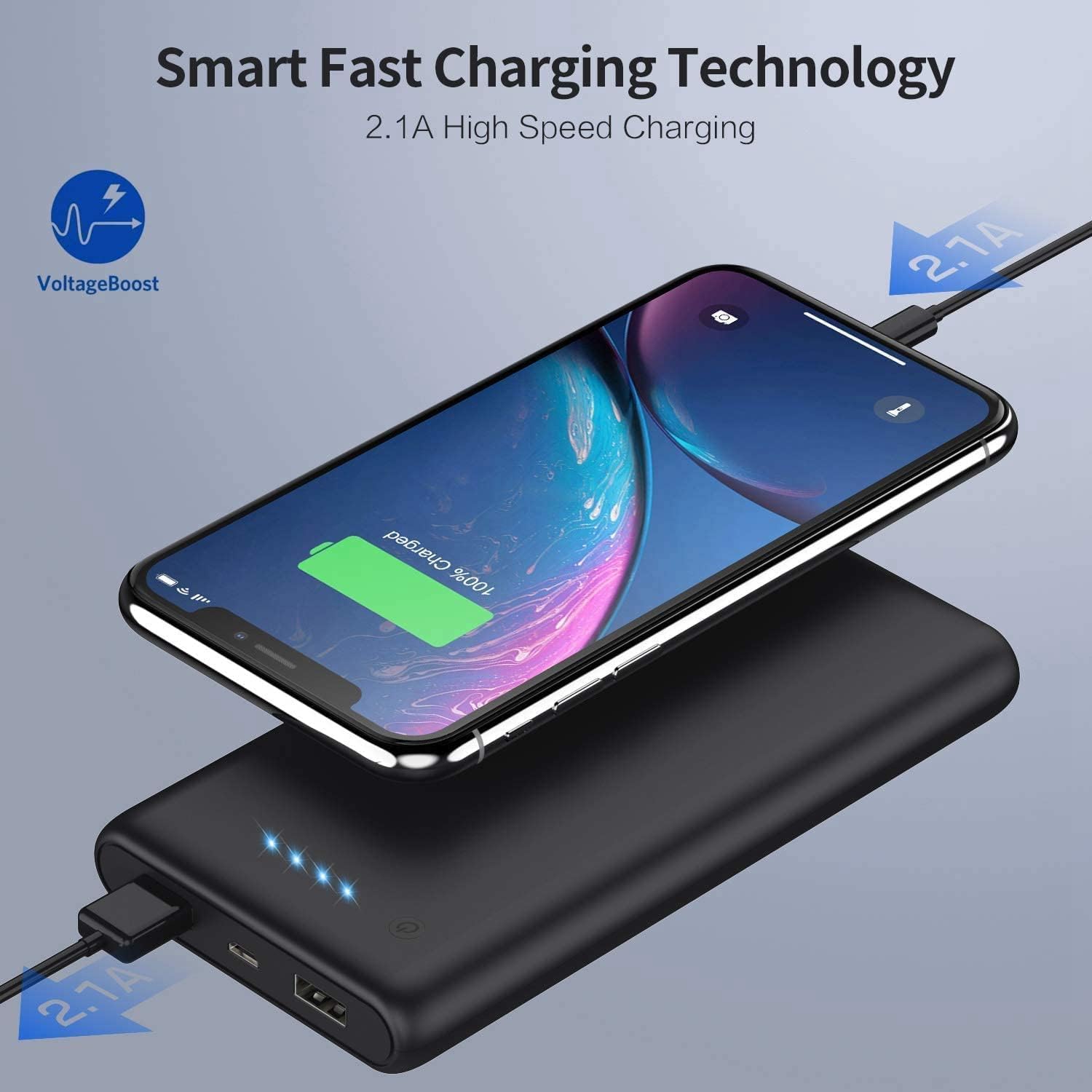 Amazon.com: Portable Charger Power Bank 5000mAh Huge Capacity External Battery  Pack,2 Output Fast Charging USB C Power Bank Travel Camping Essential  Compatible With iPhone 17/16/15/14/13,Samsung Android Phone : Cell Phones &  Accessories