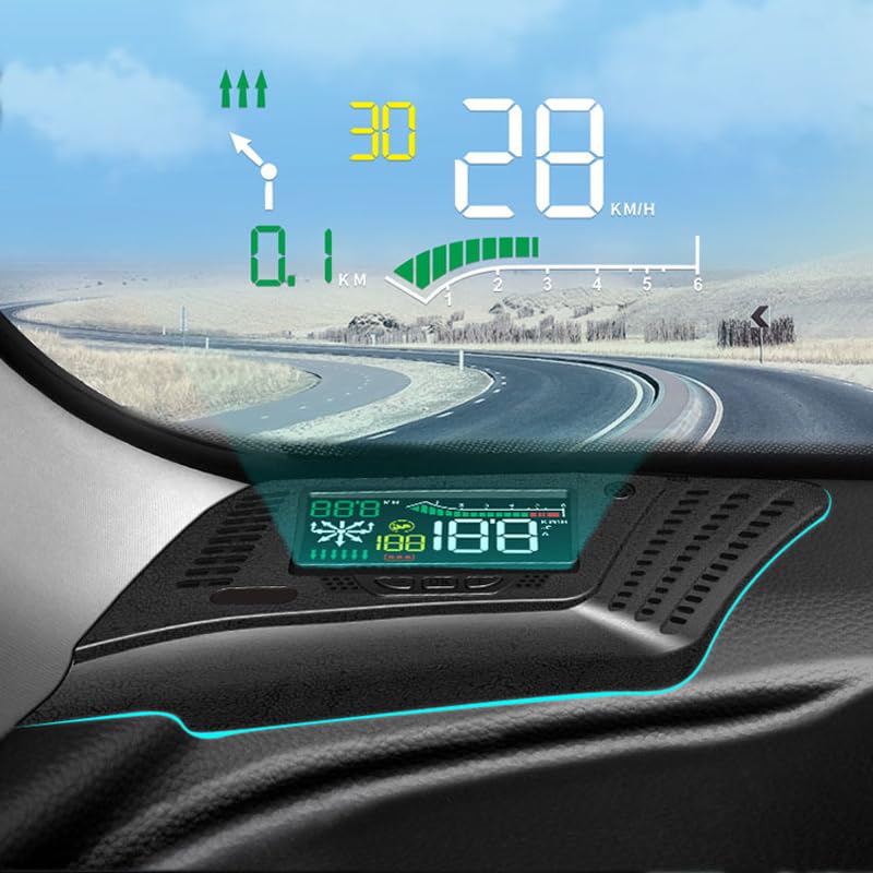 Miniatura 2 de Para Toyota Sienna 2021-20223 Head Up Display HUD 1 pieza accesorios de coche