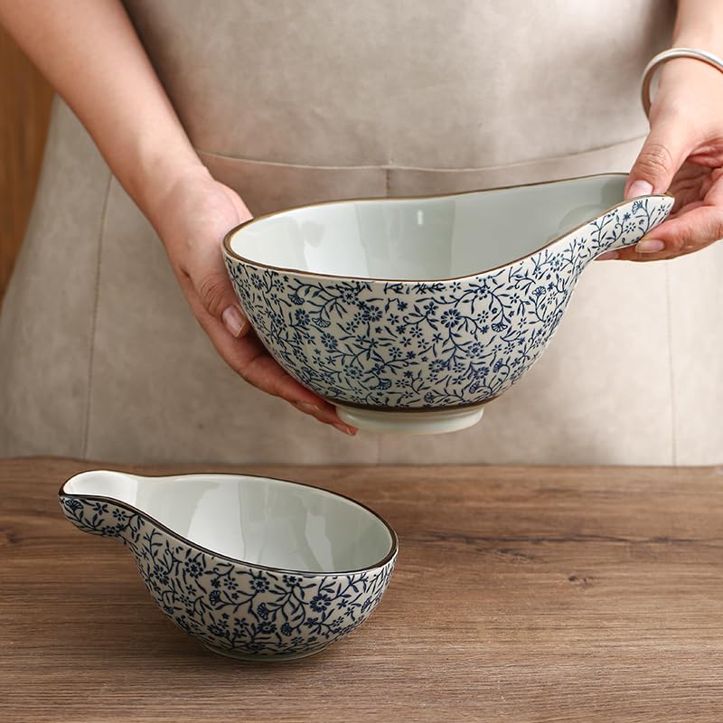 Insalatiere Insalatiere Ciotola Zuppa Insalatiera di grande capacità Insalatiera in ceramica Ciotola for frutta for colazione Insalatiera for la casa Ciotole da Cucina Ciotola Per Insalate, Frutta(S)