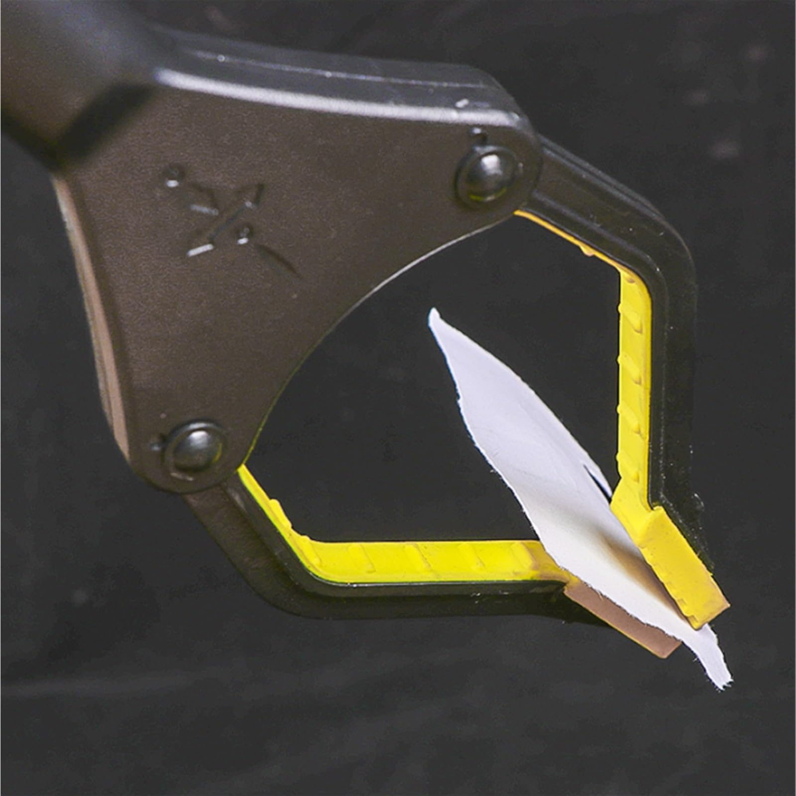 Greifhilfe, Greifergreifer Werkzeug Pickup Tool mit rotierender Backe und Magnet Müllpicker Greifhilfen(Black)